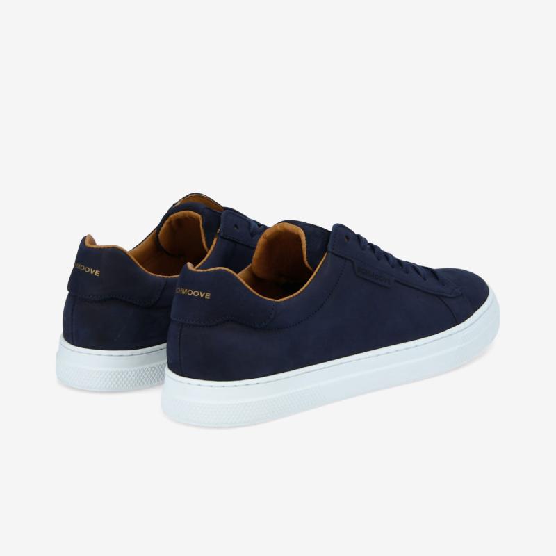 SPARK CLAY - NUBUCK -  BLEU MARINE